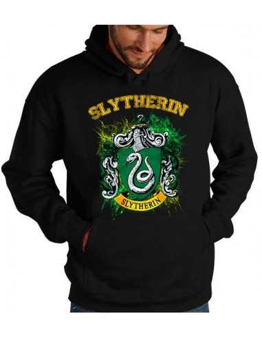 Sudadera Slytherin Art con capucha