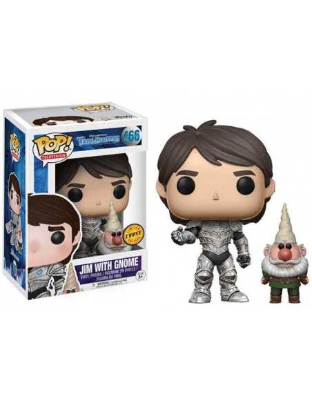 Funko Pop! Troll Hunters Jim con Gnomo Chase edition