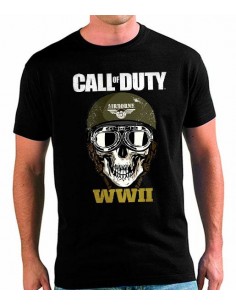 Camiseta Call of Duty WWII Arborne Skull