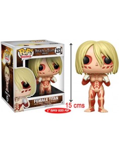 Funko Pop Ataque a los Titanes Mujer Titan 15 cms
