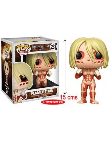 Funko Pop Ataque a los Titanes Mujer Titan 15 cms