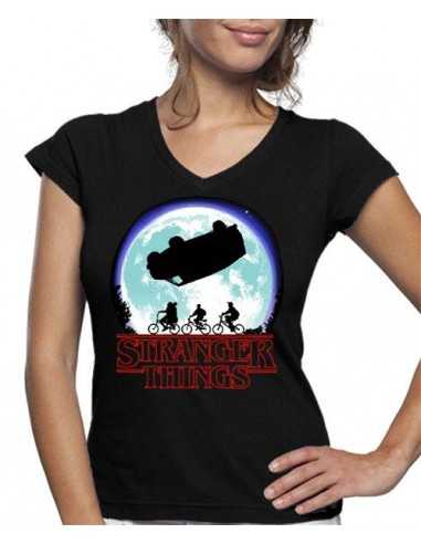 Camiseta Stranger Things de mujer diseño Luna