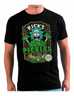 Camiseta Rick y Morty Pepinillos