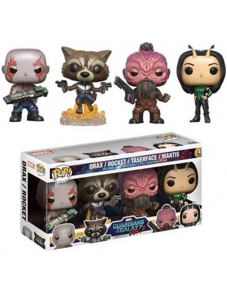 Funko Pop! Guardianes del la galaxia Vol.2 Pack de 4 Figuras