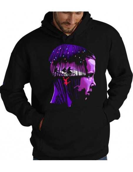 Sudadera Stranger Things Once Fluor