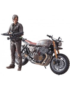 Figura Daryl Dixon con motocicleta custom