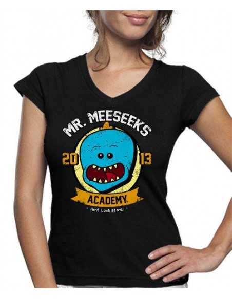 Camiseta de mujer Mr. Meesseks Rick y Morty