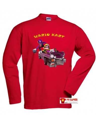 Camiseta Wario Kart Roja ML