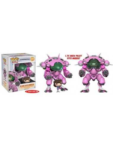 Funko Pop D.VA con Meca Overwatch de 15 cms