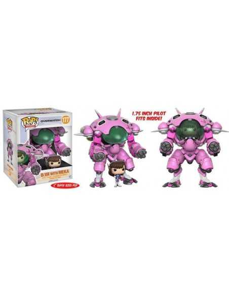 Funko Pop D.VA con Meca Overwatch de 15 cms