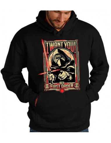 Sudadera Star Wars Kylo Ren Want You Sudadera Star Wars Kylo Ren Want You