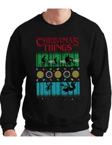 Sudadera Jersey Stranger Things Navidad