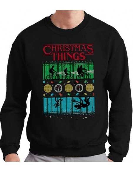 Sudadera Jersey Stranger Things Navidad