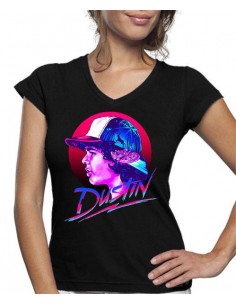 Camiseta de mujer Stranger Things Dustin