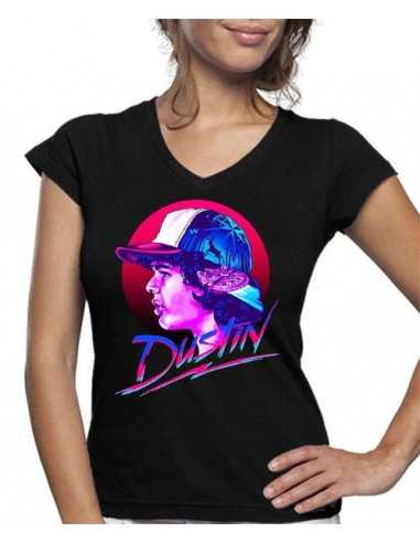 Camiseta de mujer Stranger Things Dustin