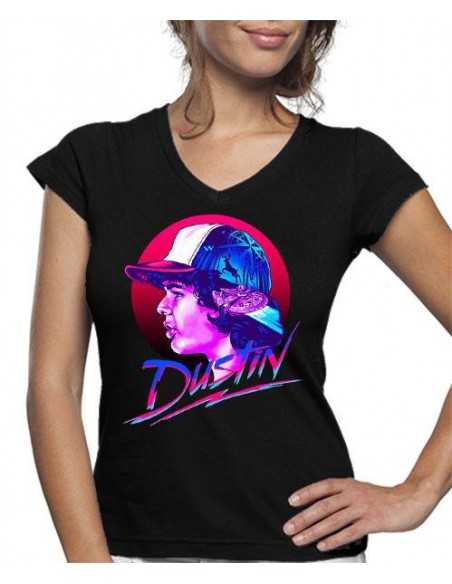 Camiseta de mujer Stranger Things Dustin