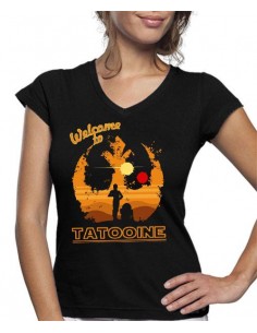 Camiseta Star Wars de mujer Wellcome to Tatooine