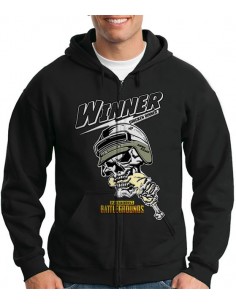 Chaqueta de Felpa con capucha Call of Duty WWII Arborne Skull