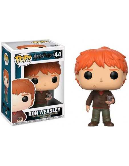 Funko Pop Ron Weasley y su mascota scabbers