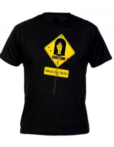 Camiseta Walking Dead Caution
