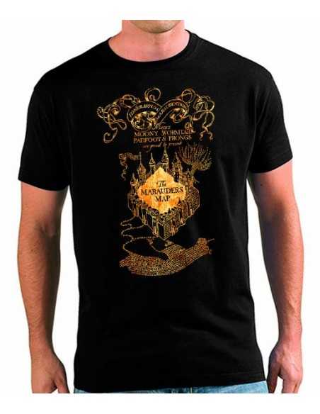 Camiseta Harry Potter mapa merodeador