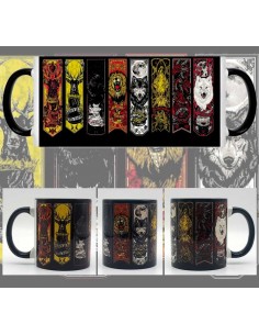 Taza Juego de Tronos Casa Stark