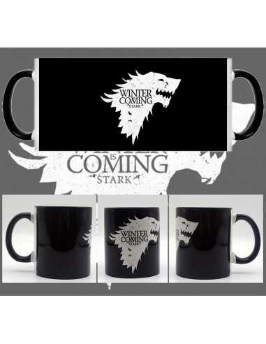 Taza Juego de Tronos Casa Stark